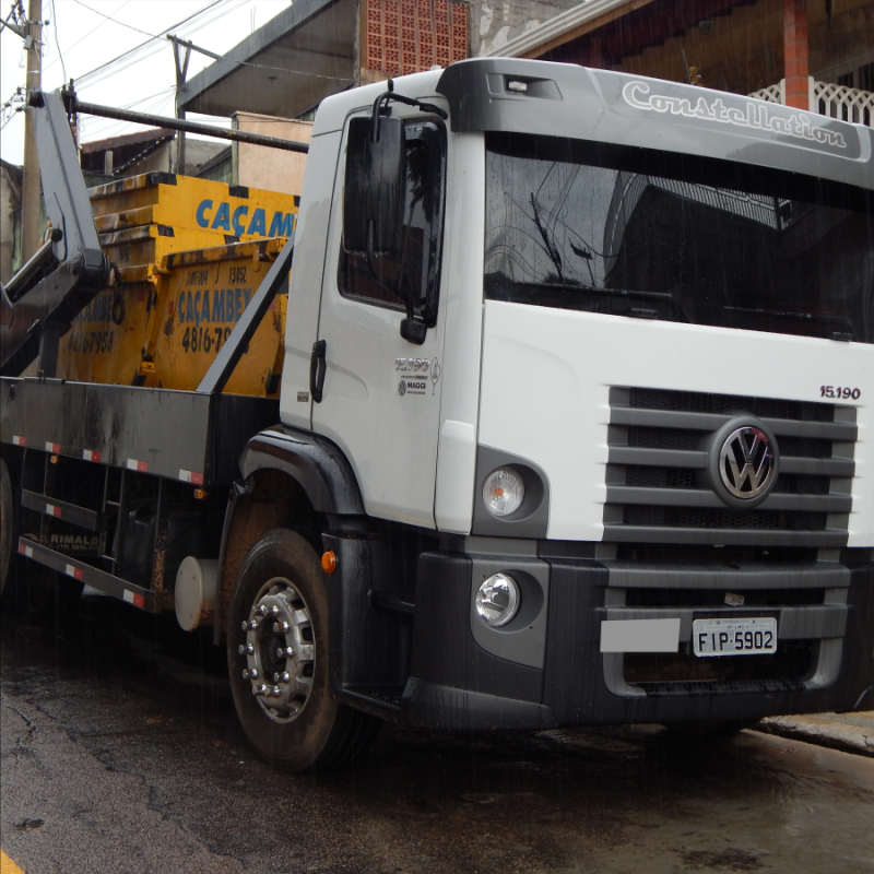 Aluguel de Caçamba Estacionária Jardim Esplanada - Aluguel de Caçamba para Construção Civil