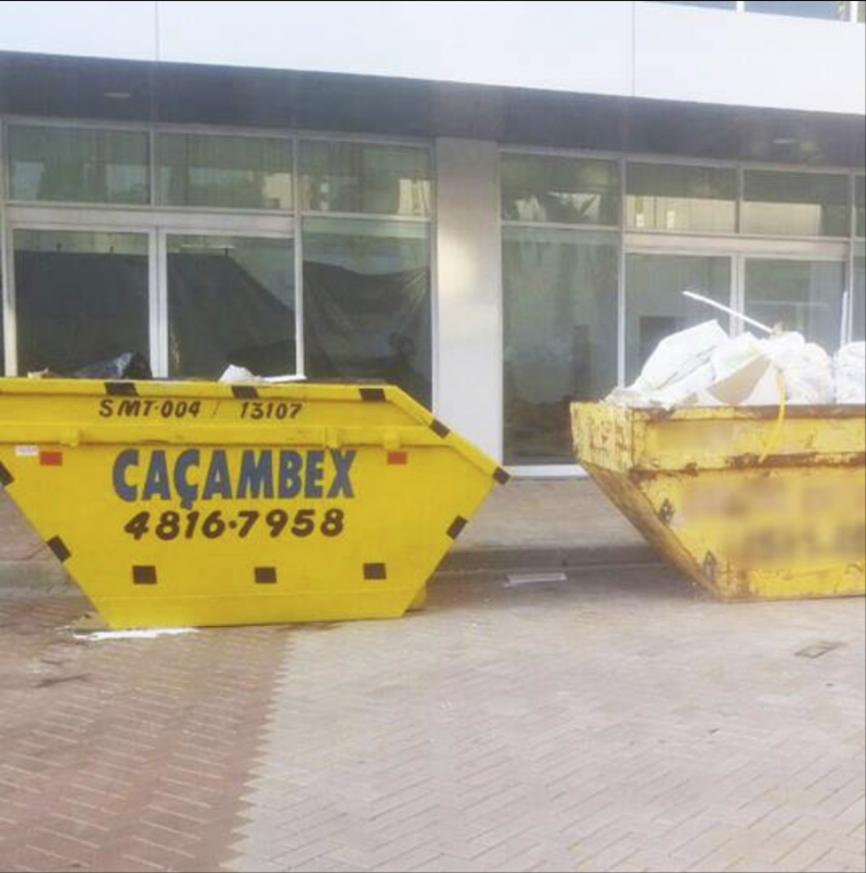 Aluguel de Caçamba para Entulho São José da Pedra Santa - Aluguel de Caçamba para Obra