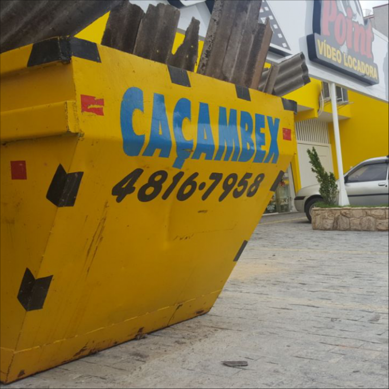 Coleta de Entulho de Obra Chácara Recreio Santa Camila - Coleta de Entulho Caçamba