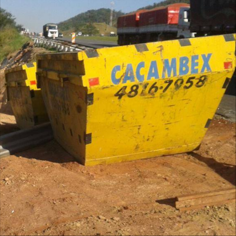 Onde Encontro Aluguel de Caçamba Estacionária Chácara das Videiras - Aluguel de Caçamba para Construção Civil