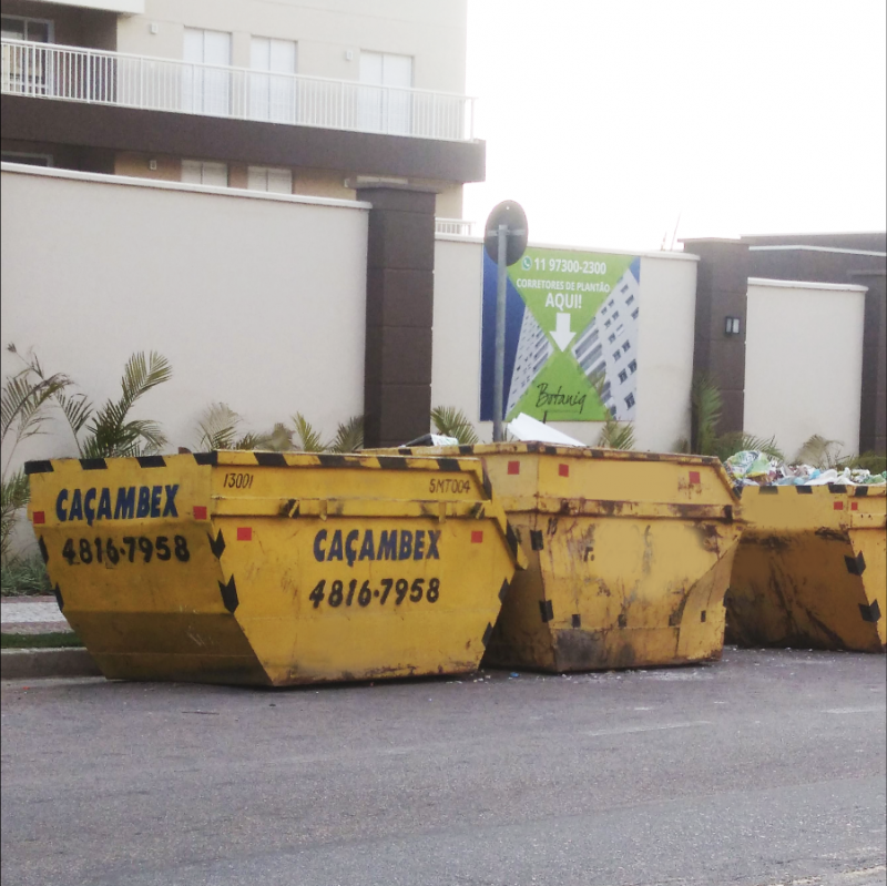 Onde Tem Coleta para Entulho de Obra Copacabana - Coleta de Entulho Demolição